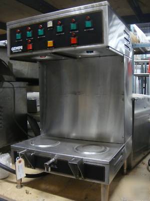 Curtis gemini dual coffee machine, sold as-is