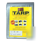 Silver pvc tarp -- 20 x 40 closeout special 