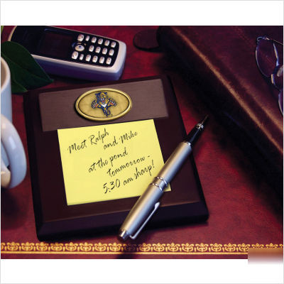The memory company florida panthers memo pad holder