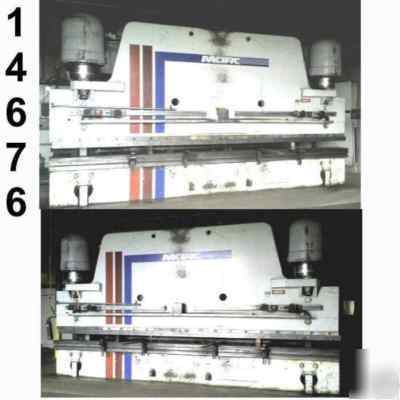 20' x 750 ton pacific hydraulic cnc press brake