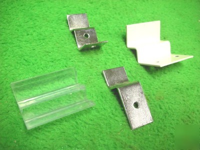 120 slat wall clear acrylic steel shelf shelving mount