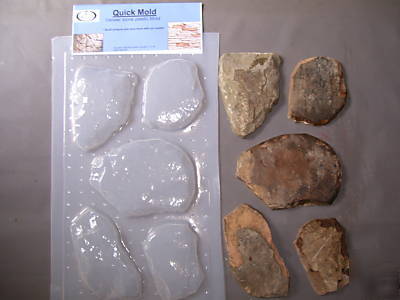 D.i.y. stone veneer/ concrete molds- 5 pc field